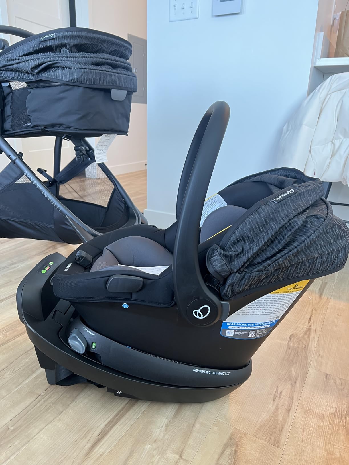 Evenflo Shyft Intuiti Travel System with Revolve180 LiteMax NXT Review